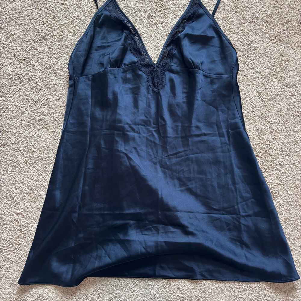 Abercrombie & Fitch Navy Satin sleepwear